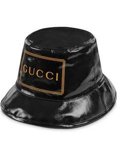 Gucci шляпа-федора с принтом Gucci
