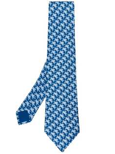 Hermès Pre-Owned галстук 2000-х годов с узором Pegaso