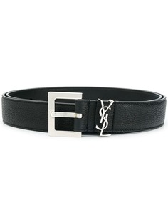 Saint Laurent ремень с монограммой
