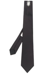 Alexander McQueen галстук с принтом