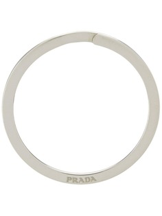 Prada кольцо с гравировкой логотипа