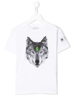 Marcelo Burlon County Of Milan Kids футболка с логотипом и принтом