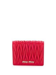 Miu Miu стеганый кошелек