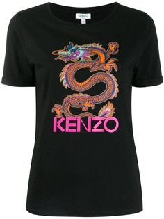 Kenzo футболка с принтом
