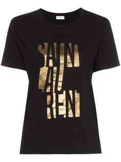 Saint Laurent футболка с логотипом