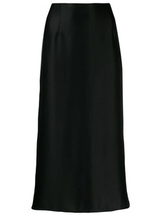 Vince атласная юбка
