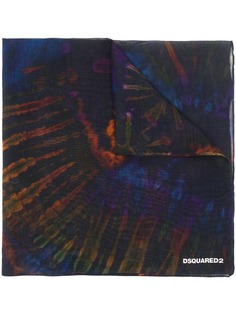 Dsquared2 платок с принтом тай-дай