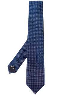 Giorgio Armani галстук с узором в точку
