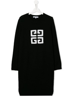 Givenchy Kids трикотажное платье 4G