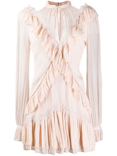 Jonathan Simkhai короткое платье со сборками