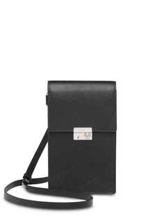 Prada мессенджер из сафьяновой кожи