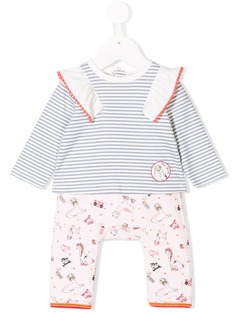 Little Marc Jacobs ромпер с принтом