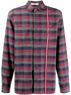 Bally клетчатая куртка-рубашка