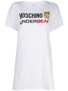 Moschino платье-футболка Teddy Bear