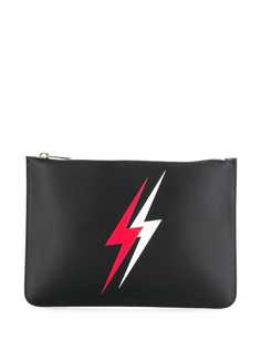 Neil Barrett lightning medium pouch