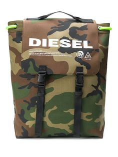 Diesel рюкзак на шнурке с камуфляжным принтом