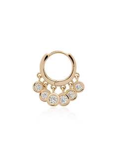 Jacquie Aiche diamond hoop single earring