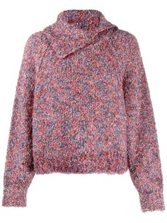 See By Chloé джемпер с заостренным воротником