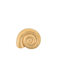 NINA RICCI PRE-OWNED swirl shell brooch