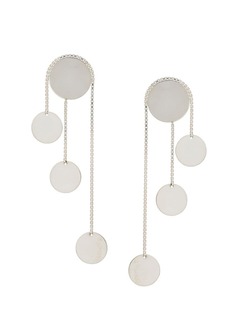 Saskia Diez plate drop earring