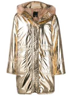 Pinko парка с подкладкой из искусственного меха