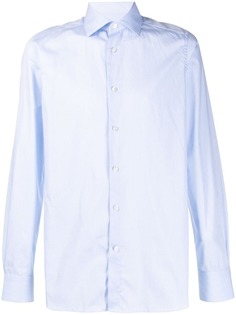 Z Zegna однотонная рубашка