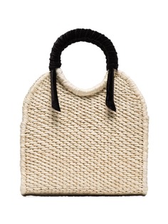 Sensi Studio соломенная сумка с ручкой