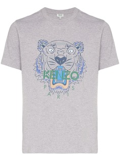 Kenzo футболка с логотипом Tiger