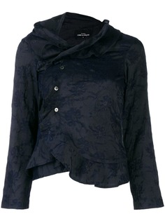 Comme Des Garçons Pre-Owned asymmetric ruffled blouse