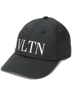 Valentino бейсбольная кепка с логотипом VLTN