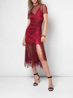 Jonathan Simkhai кружевное платье с разрезом