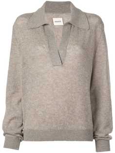 Khaite джемпер Jo с V-образным вырезом