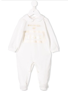 Young Versace ромпер с логотипом