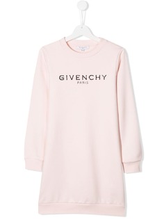Givenchy Kids платье-футболка с логотипом