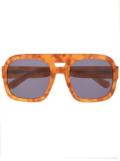 Karen Walker Gion aviator sunglasses