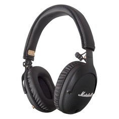 Наушники с микрофоном MARSHALL Monitor Bluetooth, 3.5 мм/Bluetooth, накладные, черный