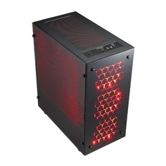 Компьютер IRU Premium 525, AMD Ryzen 7 1700, DDR4 16Гб, 1000Гб, 240Гб(SSD), NVIDIA GeForce GTX 1050Ti - 4096 Мб, Windows 10 Home, черный [1070055]