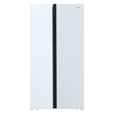 Холодильник SHIVAKI SBS-502DNFW, двухкамерный, белый
