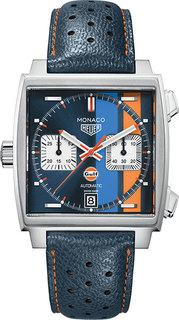 Швейцарские мужские часы в коллекции Monaco Мужские часы TAG Heuer CAW211R.FC6401