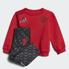 Комплект: джемпер и брюки Манчестер Юнайтед Mini Me adidas Performance