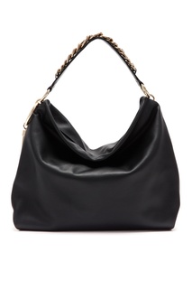 Черная кожаная сумка Callie Jimmy Choo
