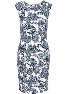 Платья с коротким рукавом Трикотажное платье с формирующим эффектом Bonprix