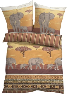 Постельное бельё со слонами Bonprix