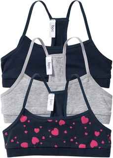 Трусы и бюстгальтеры Бюстье (3 штуки в упаковке) Bonprix