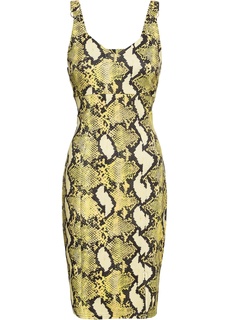 Короткие платья Платье со змеиным принтом Bonprix