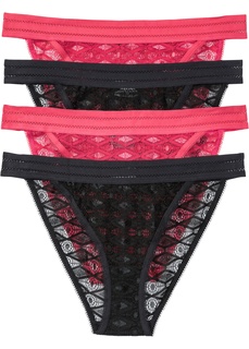 Классика Трусики-танга (4 шт.) Bonprix