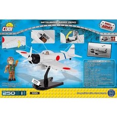 Конструктор COBI самолёт MITSUBISHI A6M2 ZERO Co.Bi.