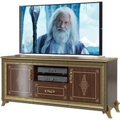 Тумба под ТВ Мэри Версаль ГВ-03 орех тайский Meri