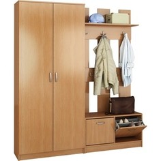 Комплект прихожей Мастер Ольга-6П (бук) Master