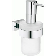 Дозатор для жидкого мыла Grohe Essentials Cube с держателем (40756001)